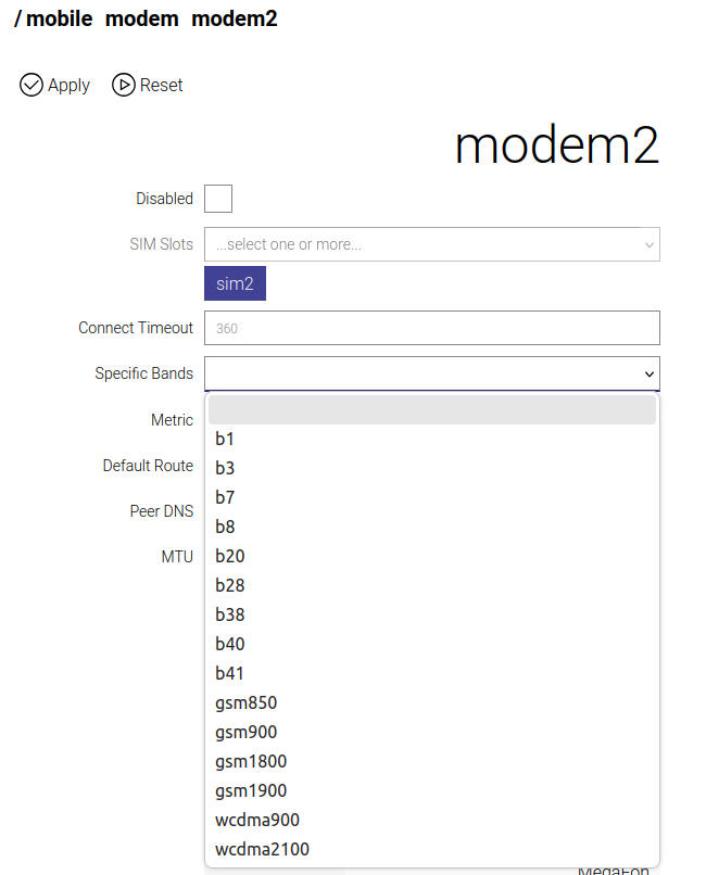 irzos mobile bands sim2