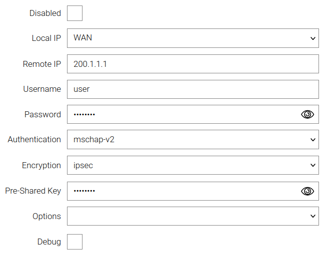 l2tp server client 4