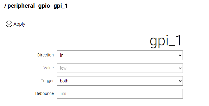 peripheral gpio