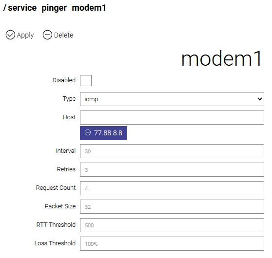 service pinger 1