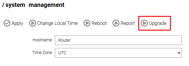system management upgrade