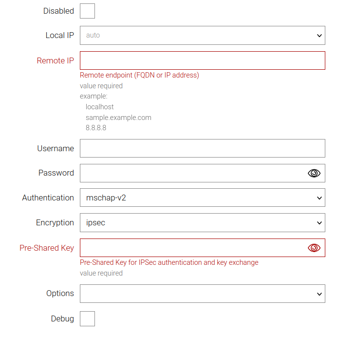 l2tp server client 3